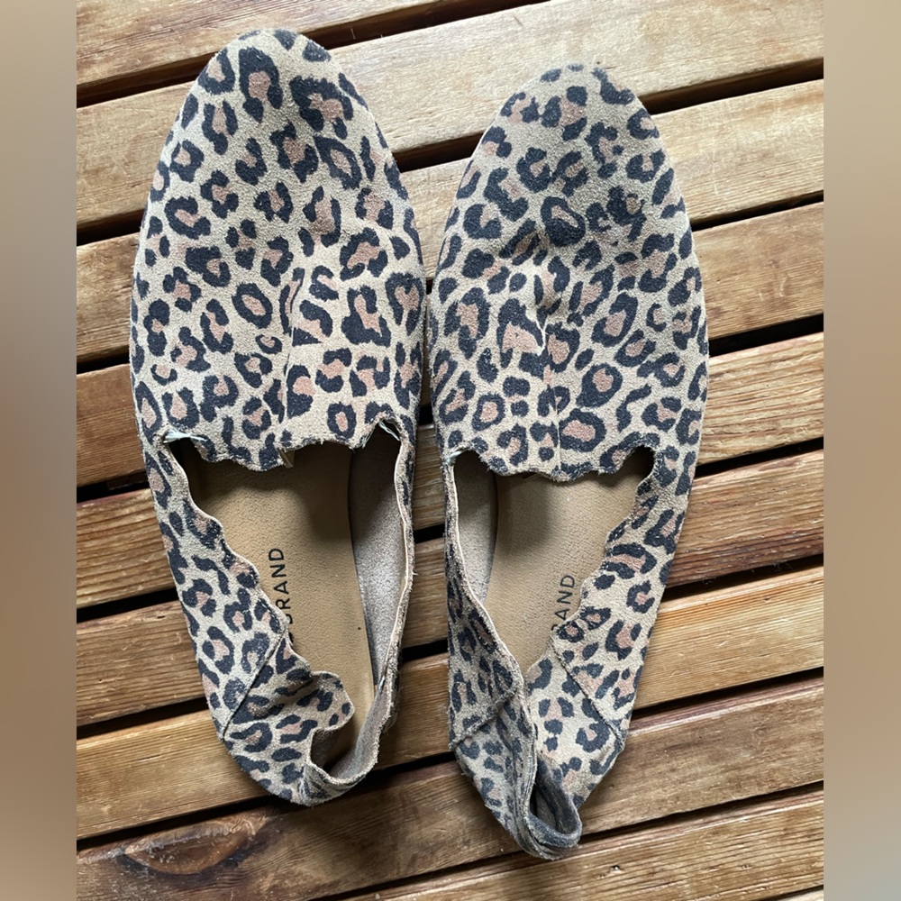 Lucky Brand Leopard Print Flats